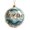 Light Blue, variant on Liamobondopolis Glowing Christmas Story Ornament, Artistic Paper-Cut Winter Landscape with Husky and Snowy Pines, Glowing Christmas Ornament for Contemporary Holiday Home Decor