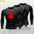 thumbnail image 3 of LNGOOR Long Sleeve Sport Shirt Kids Compression T Children‘s Quick Dry Running T-shirt Gym Fitness Top Rashgard Tights, 3 of 7