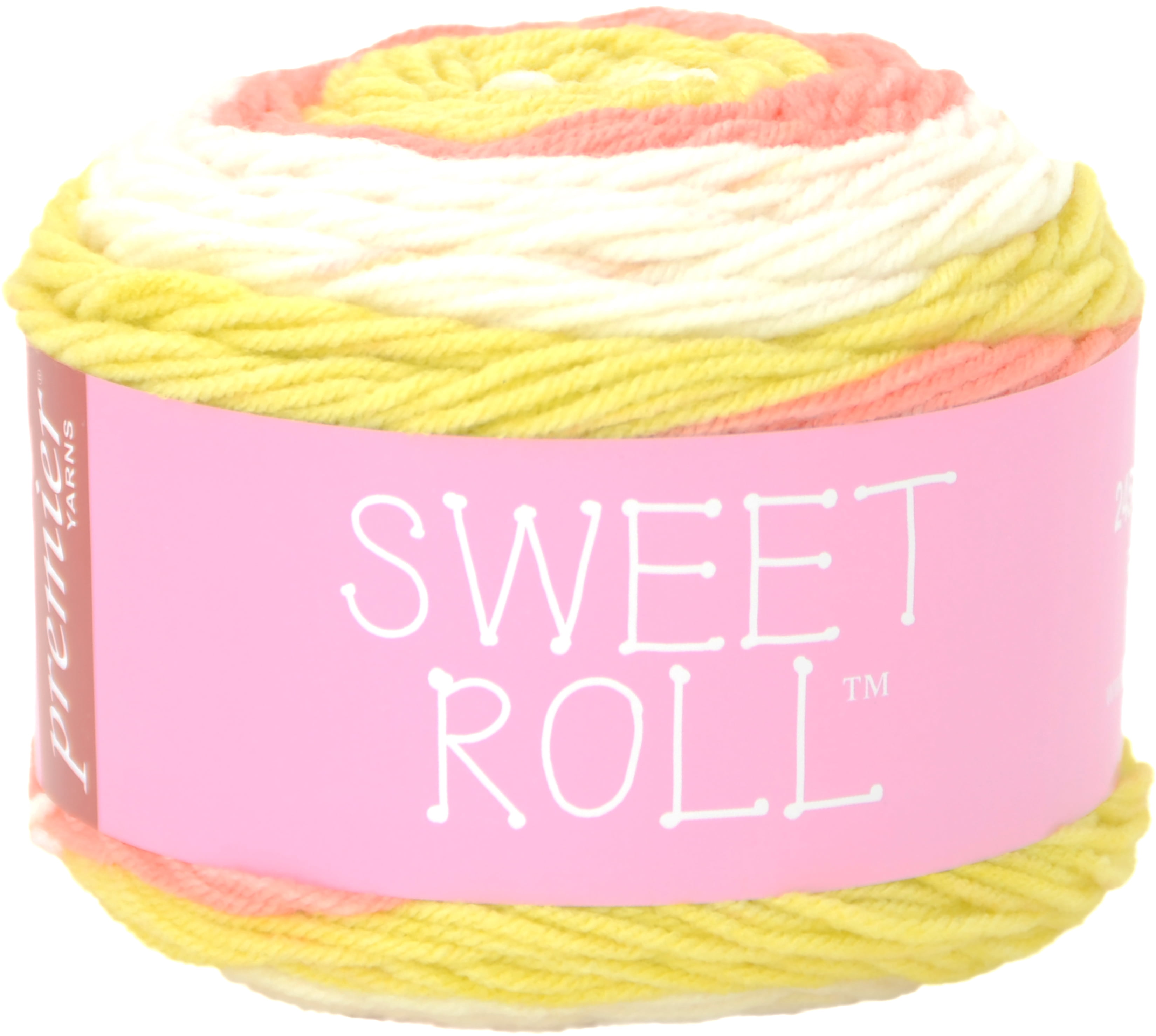 Premier Yarns Sweet Roll Yarn-Citrus Pop - Walmart.com