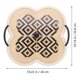 thumbnail image 2 of OUNONA Dividido Beige Para Snacks Y Con Ideal Para Almacenamiento Y, 2 of 7