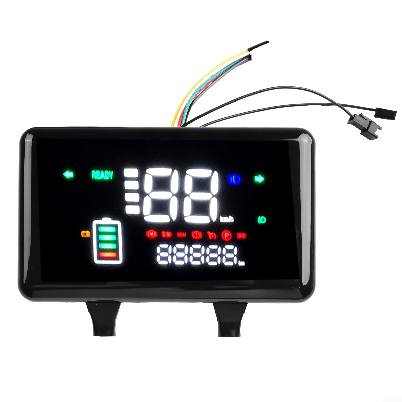 Arkzeo Ebike LCD Display Motor Speedmeter Screen 48-72V E-Bike Electric Bike Scooter with windshield