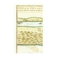 thumbnail image 3 of Historic City Map - St Augustine Florida - Silver 1740 - 23 x 39.92 - Vintage Wall Art, 3 of 5
