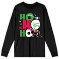 thumbnail image 5 of A Christmas Story Ho Ho Ho Women's Black Long Sleeve Crew Neck Tee-XXL, 5 of 7