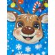 thumbnail image 4 of Pijamas navideños familiares a juego, camiseta de manga larga con estampado de alces y pantalón con estampado de árboles. Ropa de dormir para estar en casa., 4 of 10