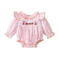 thumbnail image 6 of Baby Boy Girl Bubble Romper Newborn Baby Girl Clothes Newborn Summer Outfits Long Sleeves Infant Romper 0 18 Months 12-18 Months, 6 of 8