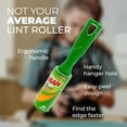 thumbnail image 4 of Libman Mini Lint Roller Set with Reusable Lint Remover Brush -Travel Sticky Lint Removing Tool for Pet Hair, Dust, Small Crumbs - 6.5" Portable Lint Brushes with Hanger Hole - 6 Pack 180 Sheets, 4 of 7