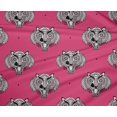 thumbnail image 4 of oneOone Tissu Polyester Lycra Imprimé Visage Animal Tissu BTY 56 Pouces de Large, 4 of 4