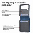 Samsung Z Flip 4 Wallet Case with Detachable Card Holder