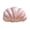 Pink, variant on Seashell Shaped Satin Throw Pillow, Smooth Glossy Satin Texture Design, Shell Cushion for Sofa Decoration, Bedroom Layout and Coastal Style Home Indoor Furnishing Matching