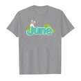 thumbnail image 4 of TZEWGL Tops For Infnat Short Sleeve Crew Neck Monthly Word Prints Clothing For Kids size 7-8T, 4 of 4
