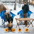 thumbnail image 3 of ABORON Heated Camping Chair Folding Chair, Outdoor Portable Heated Folding Chairs, Patio Lounge Chairs with 3 Heat Levels, Heating Chair for Outdoor Sports, Camping, 3 of 11