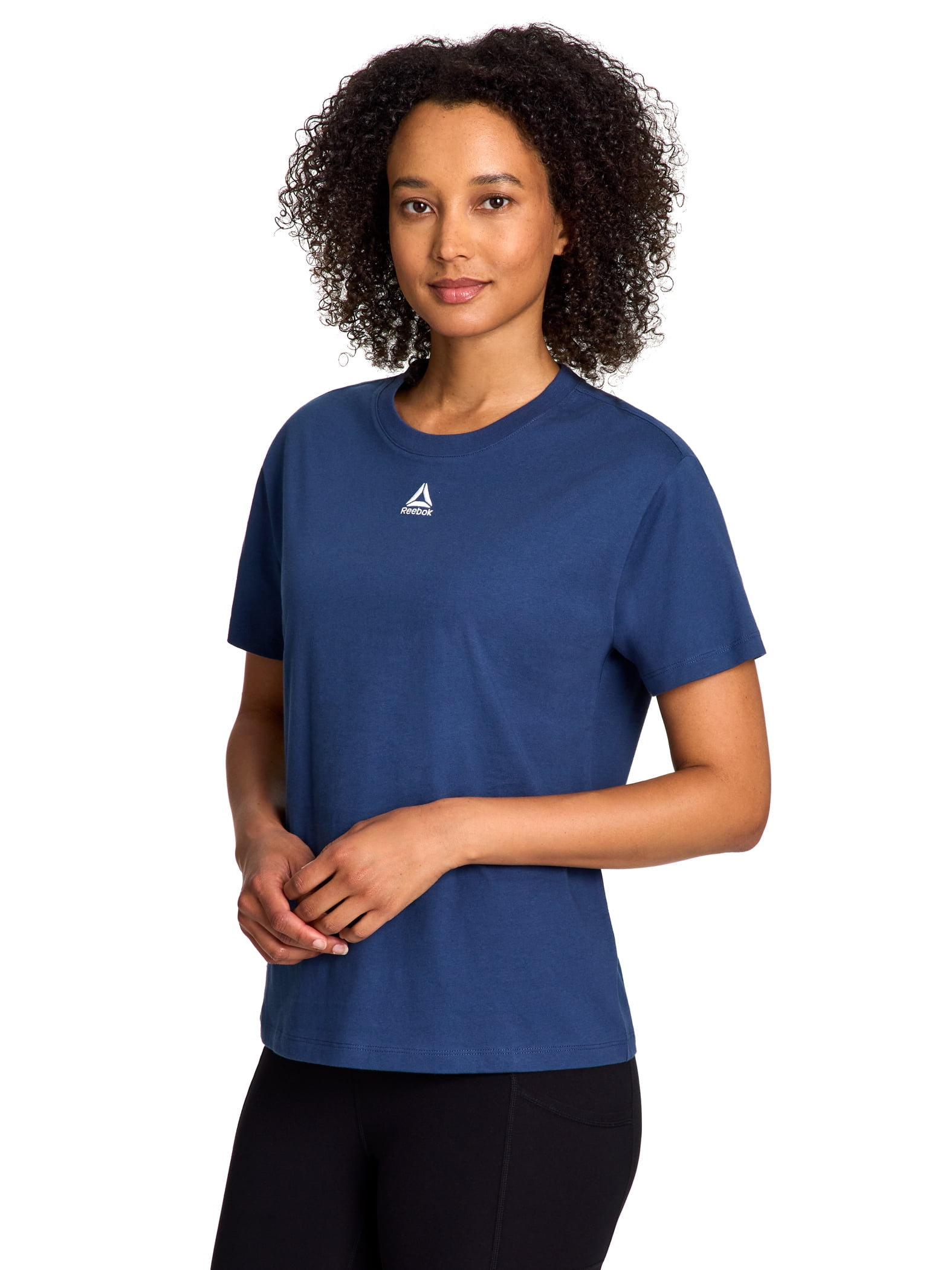 Reebok Women's Embroidered Essence Short Sleeve Tee, Sizes XS - XXXL