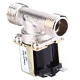 thumbnail image 3 of Solenoide DC12V G1/2 NC Válvula Solenoide Eléctrica De Latón Válvula De Entrada De Agua Normalmente Cerrada, 3 of 7