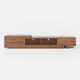 thumbnail image 5 of NessCarsti Extendable Walnut TV Console with Storage, Mid-Century Modern TV Stand for 100" TVs (78.54"–103"), 5 of 18