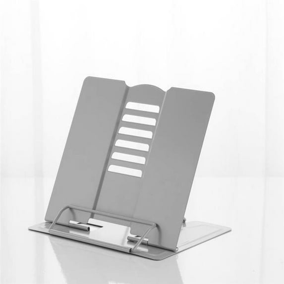 Nua 59619 8.25 x 7.5 in. Mini Metal Book Stand, Silver