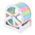 thumbnail image 4 of LOVIVER Hamster Chinchilla Small Animals Silent Running Exercise Wheel Toys Colorful, 4 of 8