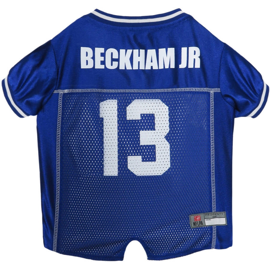 disculpa Fuera aprender NFLPA Odell Beckham Jr. New York Giants Pet Jersey - Walmart.com