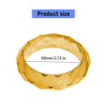 thumbnail image 5 of Crystals Clear Cut Resin Bracelet Portable Party Jewelry Accessory, 5 of 17
