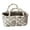 Coffee Flower, variant on Coffee Flower Boho Fabric Storage Basket, Collapsible Clothes Storage Bucket, Large Capacity Foldable Laundry Hamper for Nursery Bedroom Laundry Room (Coffee Flower)