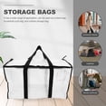 thumbnail image 4 of SEWACC Sacs Transparents de Déménagement Grand Sac de Rangement Robuste pour Voyageurs 1Pcs, 4 of 8