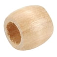 thumbnail image 2 of Pepperell Barrel Wood Beads 13mmX11mm 18/Pkg-Natural, 2 of 2