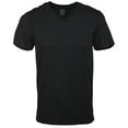 thumbnail image 3 of Gildan Men's V-Neck T-Shirts, Multipack, Style G1103, Black (6-pack), Medium, 3 of 6