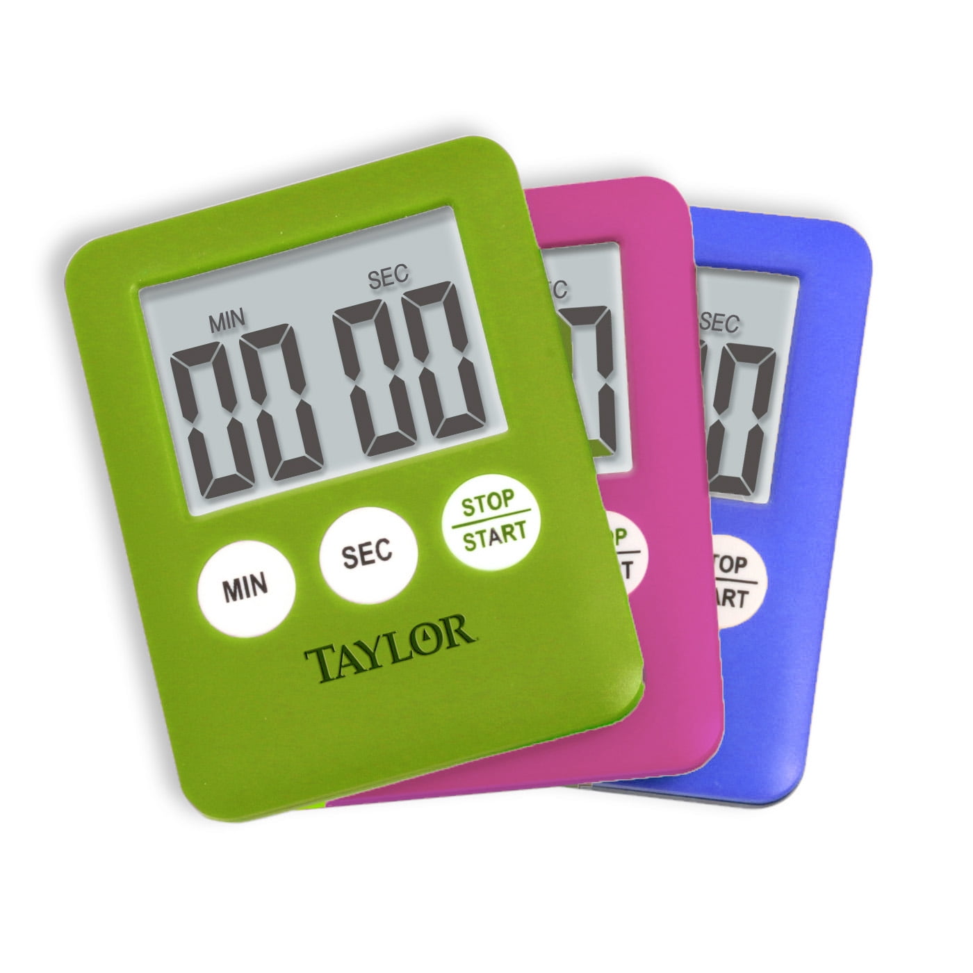 Generic LED Digital Kitchen Timer White 1 Pcs New Mini Slim LED Digital Kitchen Cooking Timer Clock Count Up Down Cooking Alarm Timers