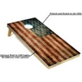 thumbnail image 3 of Tailgating Pros Lightweight Cornhole Boards - 4'x2' Regulation Cornhole Game w/Built-in LEDs- Multicolor Lights, Carrying Case, Set of 8 Cornhole Bags & Tote, 3 of 7