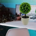 thumbnail image 5 of Mainstays 9.5" Indoor Artificial Plant in Pot, Green Color Boxwood., 5 of 5