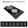 thumbnail image 3 of Parrilla de Gas 2 Quemadores Empotrable MAYWARE HY-3000G, 3 of 9
