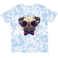 thumbnail image 3 of Inktastic Pug Dog July 4th Patriotic Sunglasses Boys or Girls Toddler T-Shirt, 3 of 5