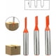 thumbnail image 2 of Juego de 3 brocas de enrutador rectas con vástago de 8 mm, broca de enrutador recta métrica, broca de enrutador recta de una sola flauta, fresa para carpintería, herramienta de carpintería, cuchilla, 2 of 4