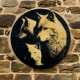 thumbnail image 3 of Ornament - Black - Wolf Pack, 3 of 5