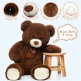 thumbnail image 6 of MorisMos Giant Teddy Bear 35.4'' Giant Stuffed Animal Big Bear Plush Toy, 6 of 8