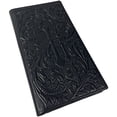 thumbnail image 5 of Mens Leather Cowboy Long Wallet Tri Cross Tooled, 5 of 7
