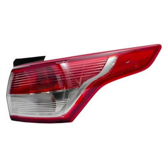 Right Passenger Side Tail Light Assembly - Compatible with 2013 - 2016 Ford Escape 2014 2015
