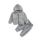 thumbnail image 1 of Odeerbi 3M-3Y Niños Niñas Conjuntos Sudaderas Con Capucha Sweatpants Dos Piezas Conjunto Sudaderas Sueltas de Manga Larga Con Capucha, 1 of 5