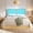 With drawer, variant on Rattan TWIN/FULL/QUEENL/KING Bed Frame, Rustic-Chic​ Bed Frame with Natural Rattan Headboard, Boho Bed Frame with/Without Drawer & Led Lights, Noise-Free, No Box Spring Needed