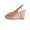 Pink, variant on Women High Heel Wedge Sandals Peep Toe Espadrille Slingbcak Adjustable Buckle Strap Shoes Summer Casual Dressy Sandals