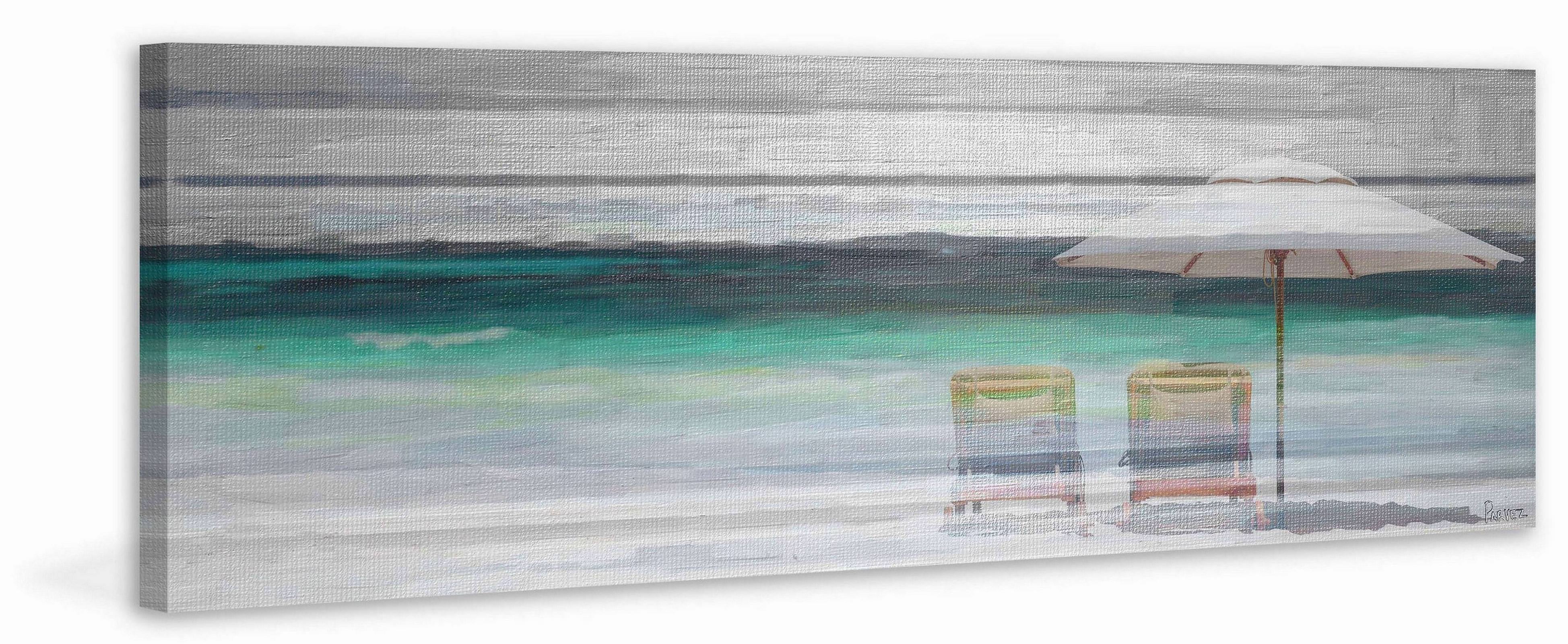 Parvez Taj By the Beach Canvas Wall Art