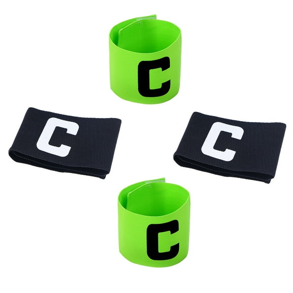 4 Pcs Kids Basketball Captain Armbands, Toddler Stadium Armband Set, Size 13X7X0.8CM