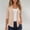 Beige women blazer cardigan a1, variant on Yrmaups Loose Fit 3/4 Sleeve Blazer Cardigan for Women, Casual Open Front Solid CoverUp, Soft Knit Top for Office Travel Daily Wear Layering, Red S