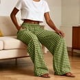 thumbnail image 6 of KPOPLK Barrel Pants for Women Hidden Elastic Quick Dry Cargo Pant Travel Crop Ankle Wide Leg Golf Trousers with Pockets Size XL,AG, 6 of 8