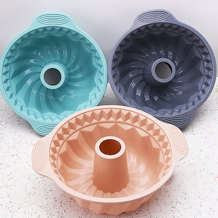 

Bluelans Hollow Round Gear Shape Cake Silicone Mold Bakeware DIY Toast Bread Baking Tool