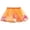 Orange, variant on Skater Skirts for Girls Girls Layered Mesh Skirts Floral Tutus Dance Skirt Cute Ruffle Tiered Dress for Birthday Party Coffee 5Y