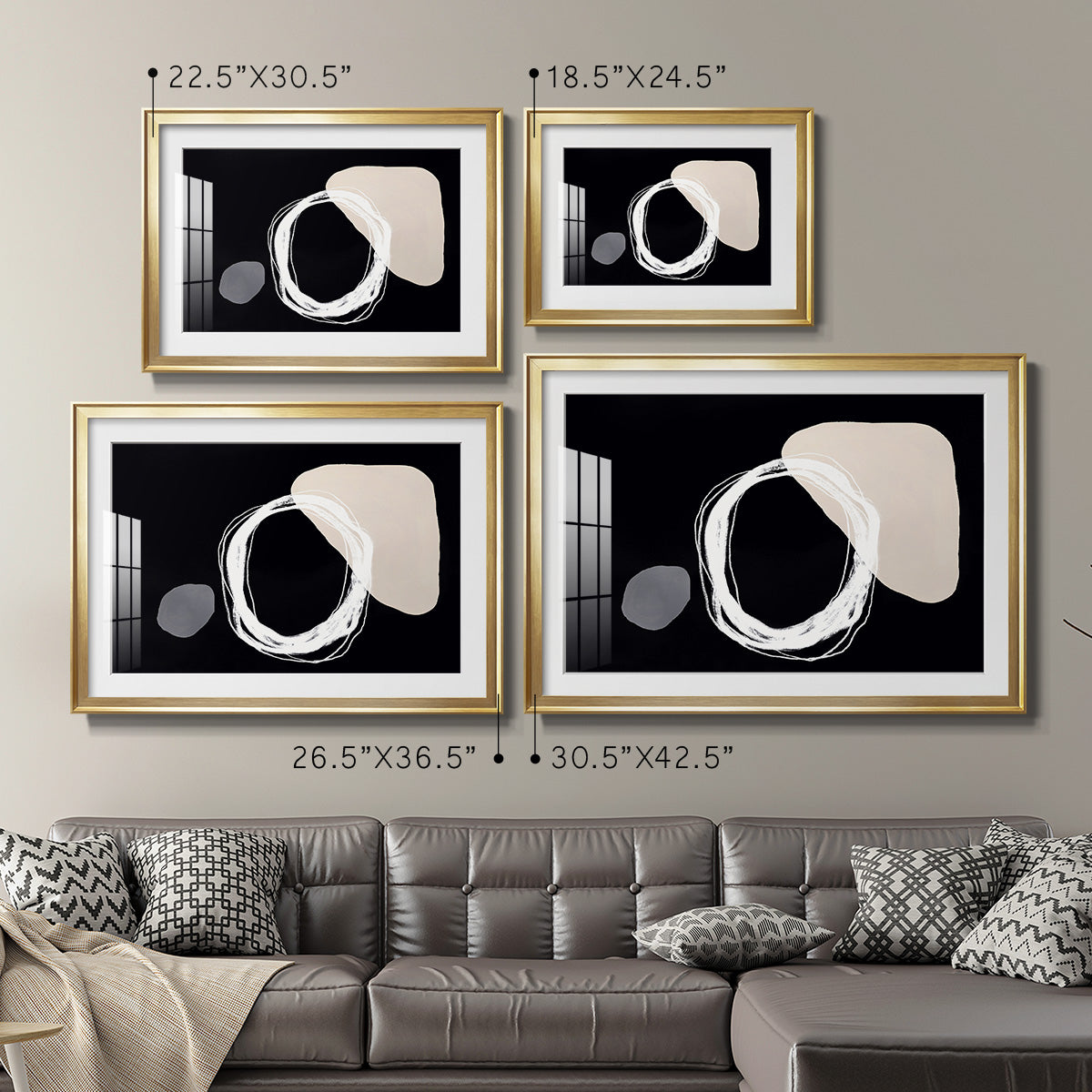 Simply Stated III Premium Framed Print - Ready to Hang