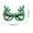 Green, variant on YIKA Christmas Decoration Christmas Decoration Glasses Festival Party Dress Up Sparkling Santa Claus Eyeframe Christmas Photo Accessories