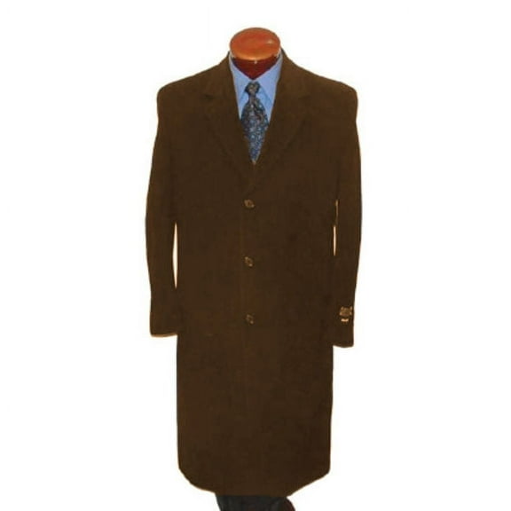 Stylish Classic Single Breasted Overcoat Fashion Business Mens Dress Coat