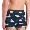 thumbnail image 3 of KLL Cartoon Swan Men's Cotton Boxer Briefs Underwear-X-Large, 3 of 8