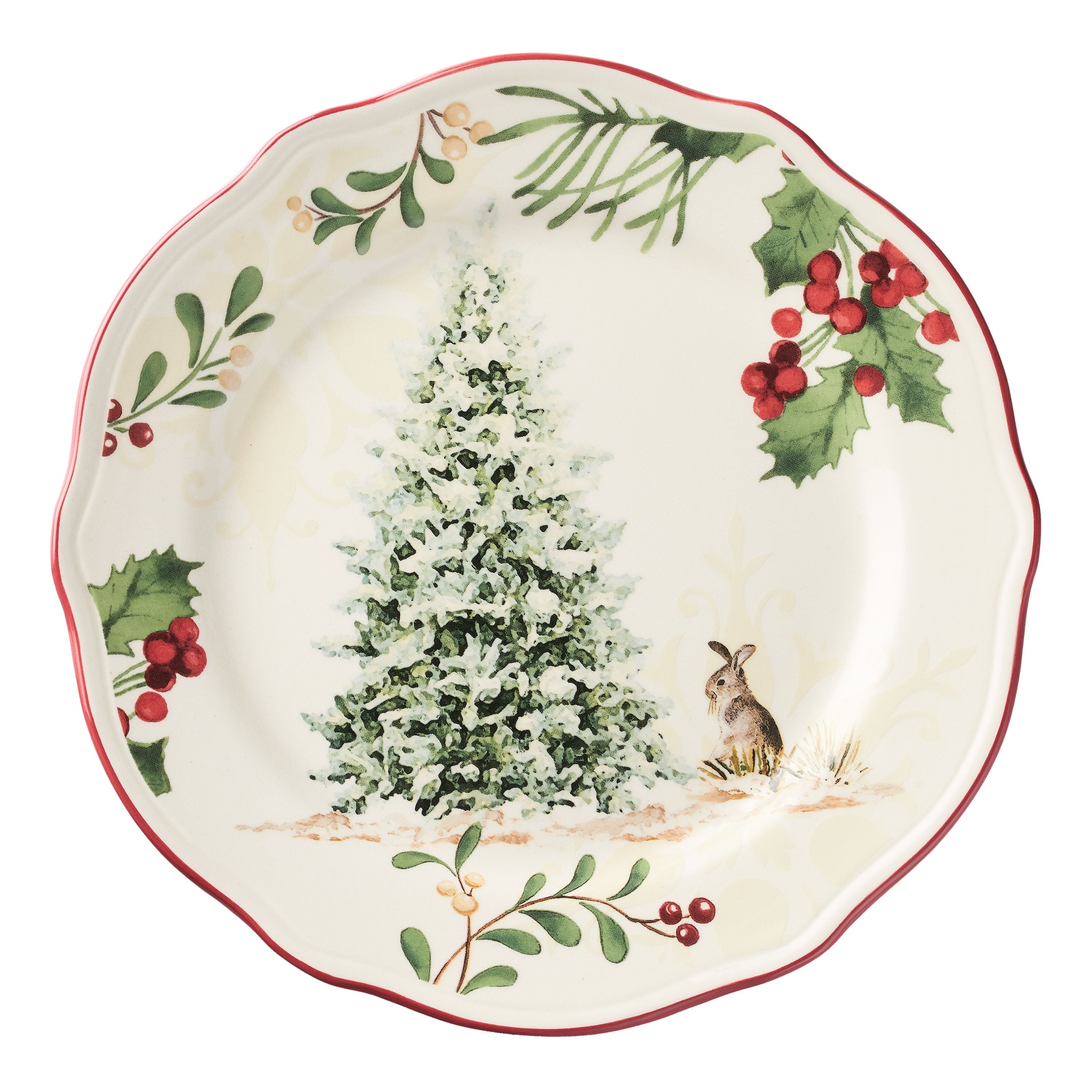 Better Homes & Gardens 12-Piece Holiday Heritage Dinnerware Set